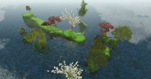 Hole 1 in-game view 2