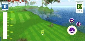 Hole 10 in-game view 3