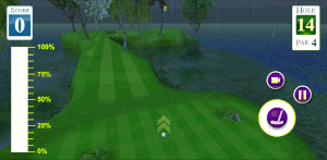 Hole 14 in-game view 2